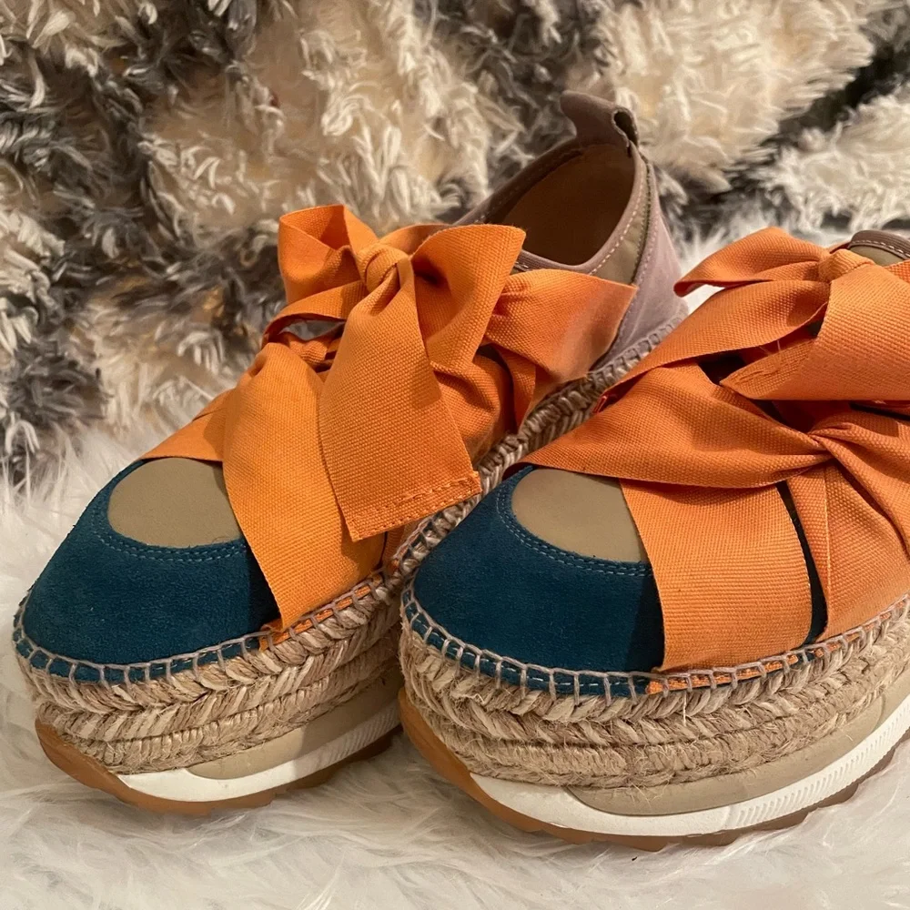 Free People Chapmin Double Stacked Sneaker (41)
